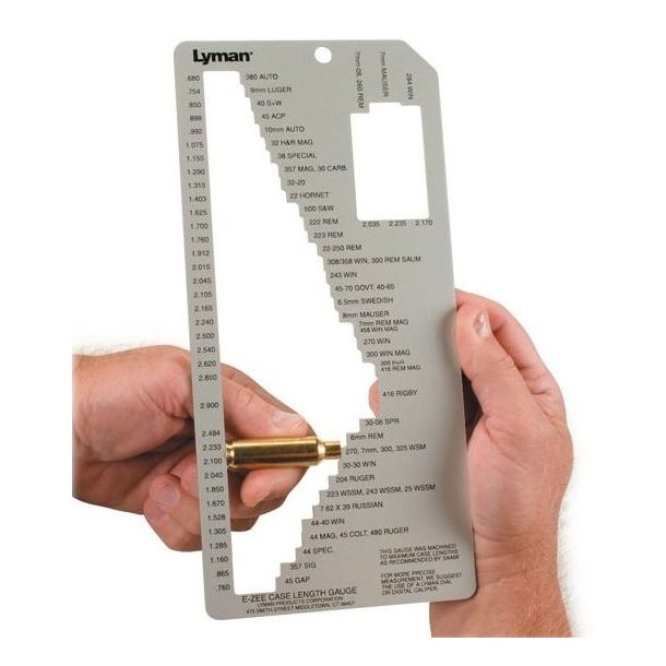 Lyman EZee Case Length Gauge Lyman Genladning Danmark